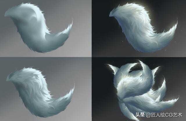 九尾狐图片可爱，九尾狐的画法可爱版详细教程