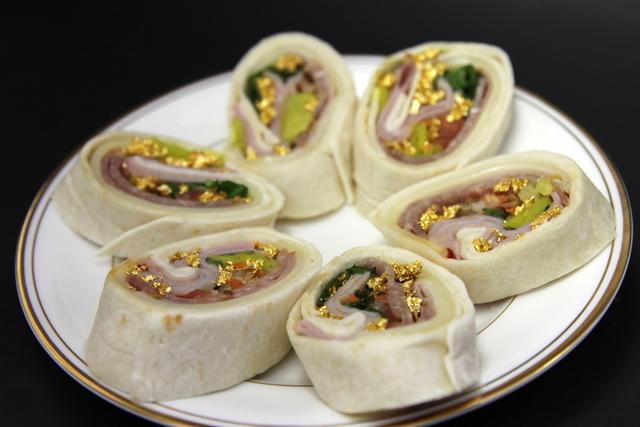 世界名牌黄金首饰，盘点世界上的各种奢侈黄金美食