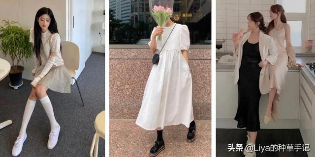 当下流行穿搭风格，打扮得简单干净大气