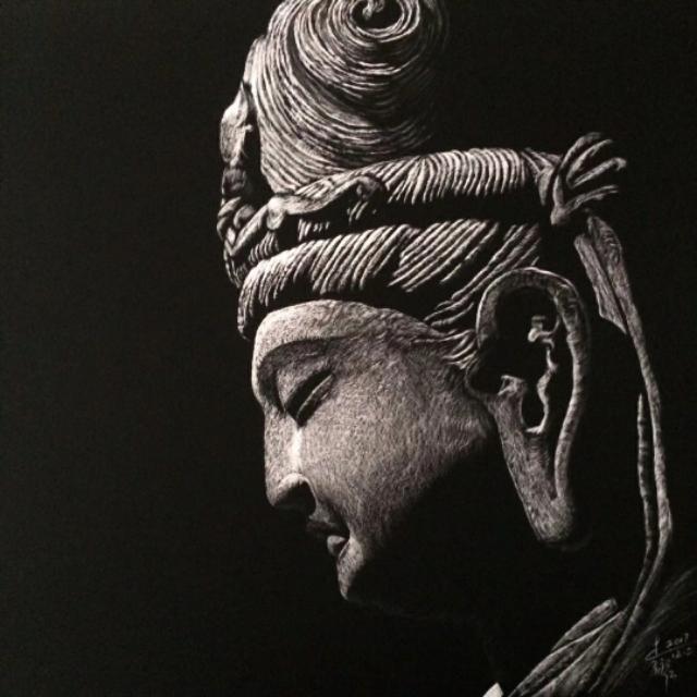 刮刮画作品大赏，刮画被他玩到极致