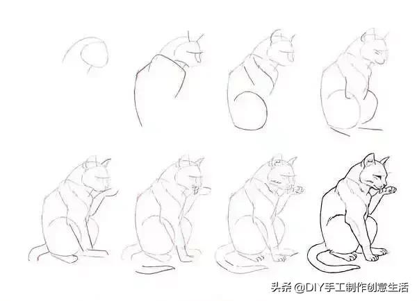 数字动物简笔画，数字小动物简笔画简单又漂亮（用数字1到6画各种小动物）