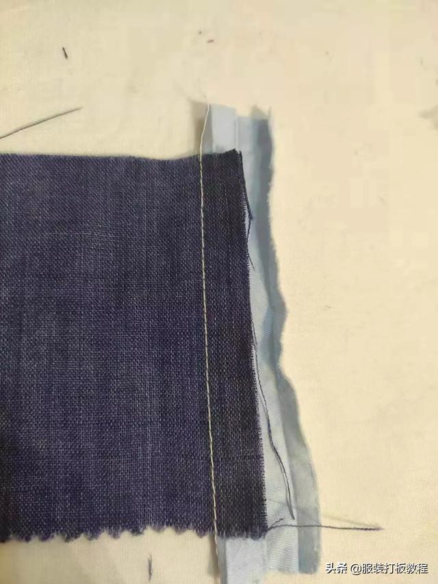 缝衣服单层锁边缝法，5种缝法教你没有锁边机如何做衣服