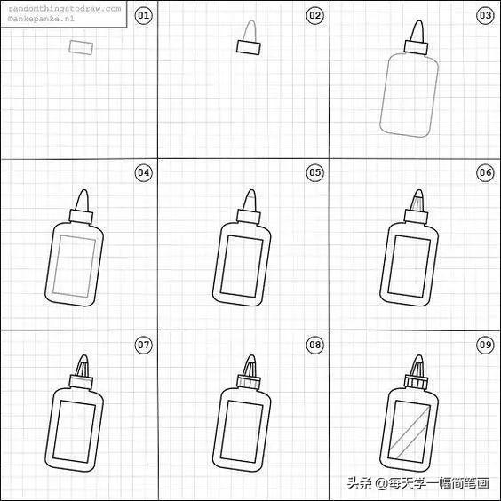 一张简单又漂亮的画，漂亮又简单的简笔画教程（简单又好看的线条画#一支笔画出你的世界）