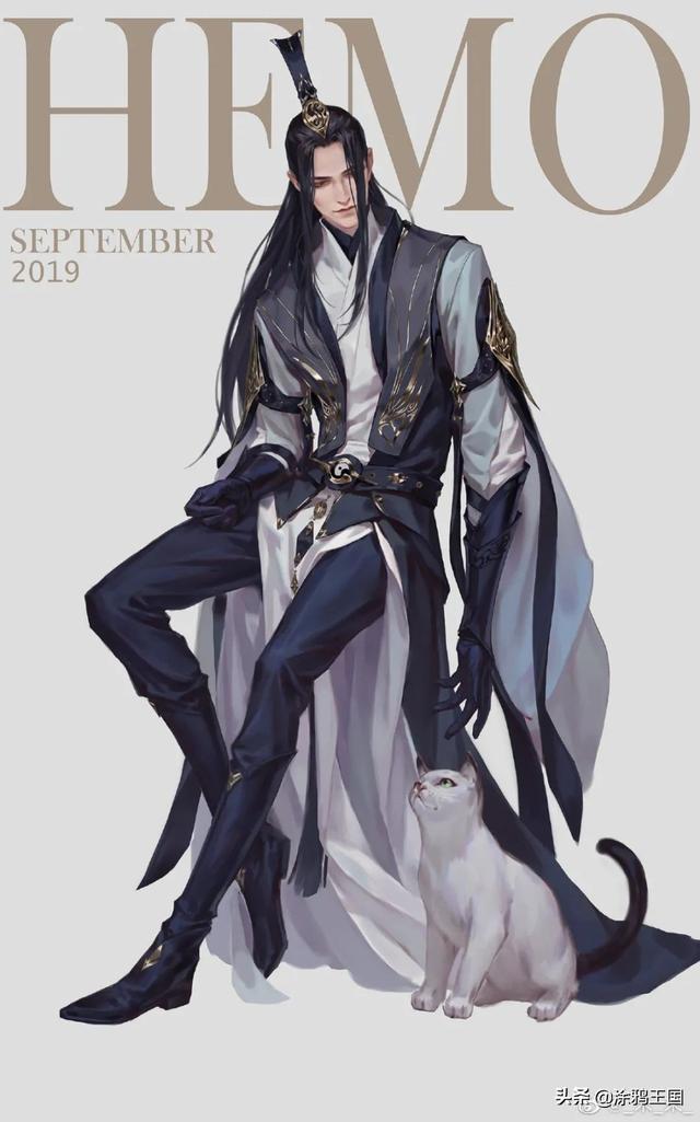 先生社男主变小后也太可爱了吧，禾末男模集结时尚杂志同人系列