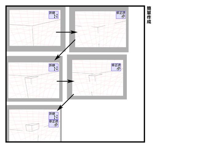 两点透视画法步骤初学者，三点透视背景画法详解