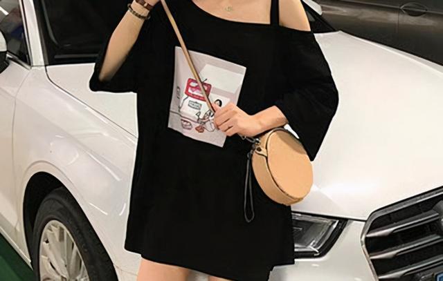 内衣外穿搭配，露肩内衣的穿法