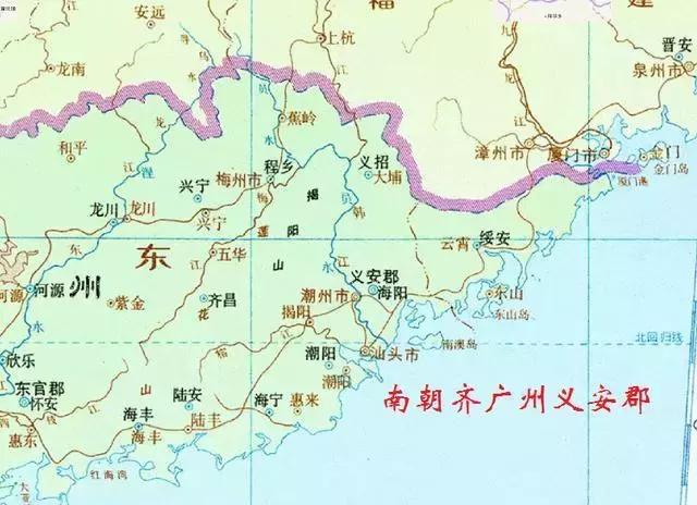 潮州有哪些市区县，划分为四个地区的潮州