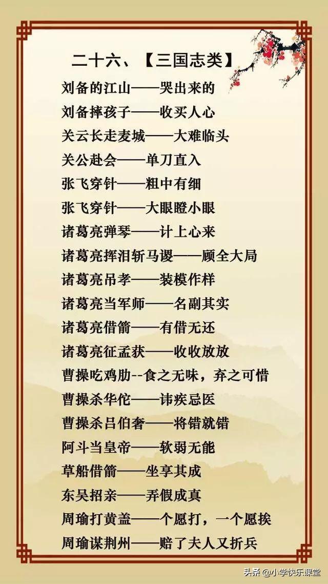二十个简单的歇后语，20个最简单的歇后语（20句经典歇后语）