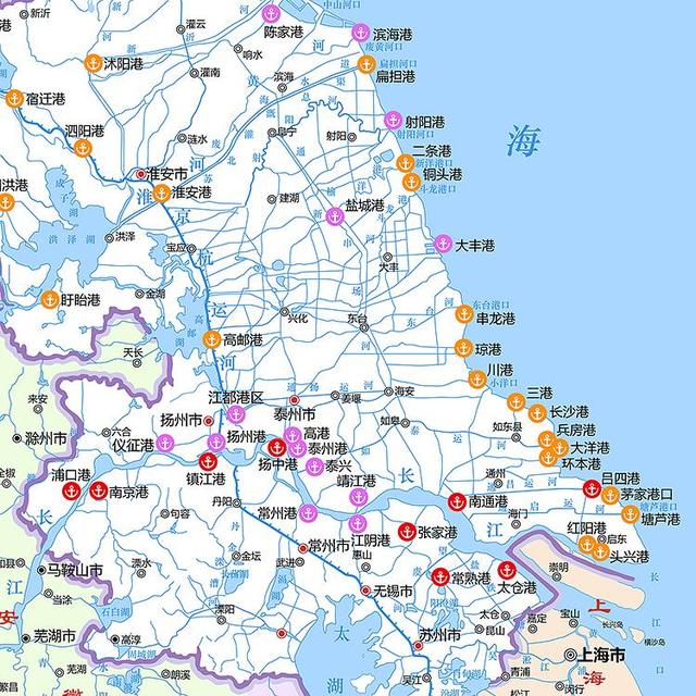 江苏省土地面积，东海黄海面积多少（最大166万平方公里）