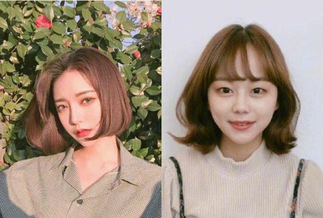 女生圆脸日系帅气慵懒短发，方、圆脸的女生