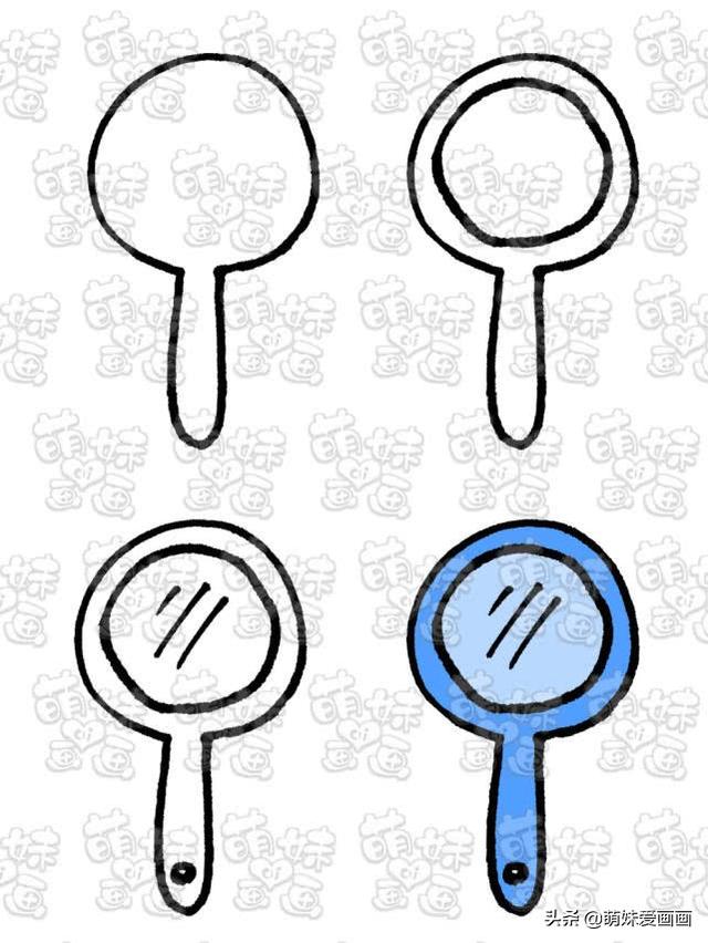 学习用品简笔画，10种不同的学习用品简笔画