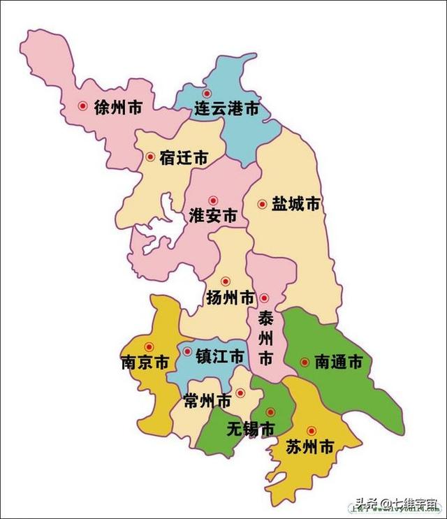 泰州几个区合并，经济大省江苏的泰州曾经属于扬州