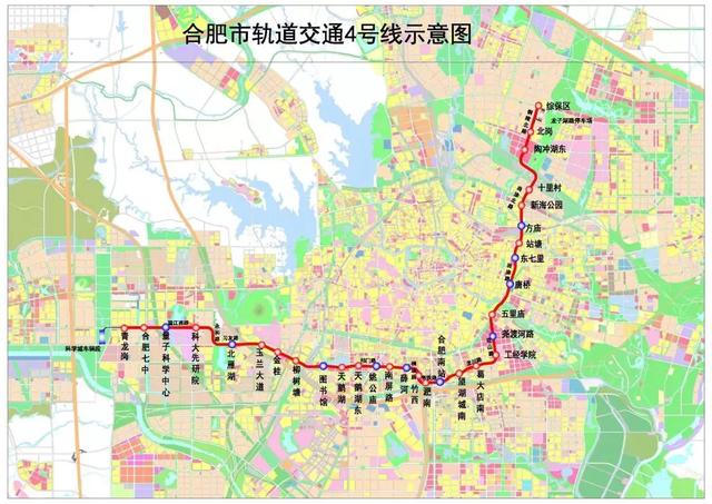 合肥地铁4号线延长线最新规划，合肥轨道交通4号线南延线即将进入恢复工程