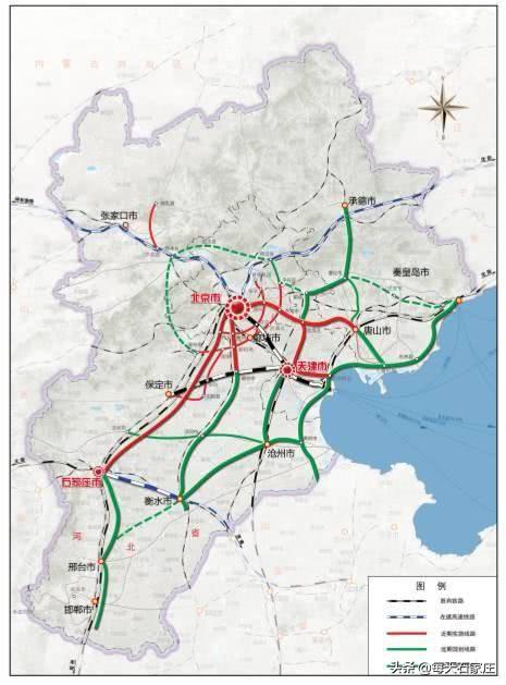 正定新区规划图，石家庄市石雄高铁规划图（正定新区生活配套再升级）