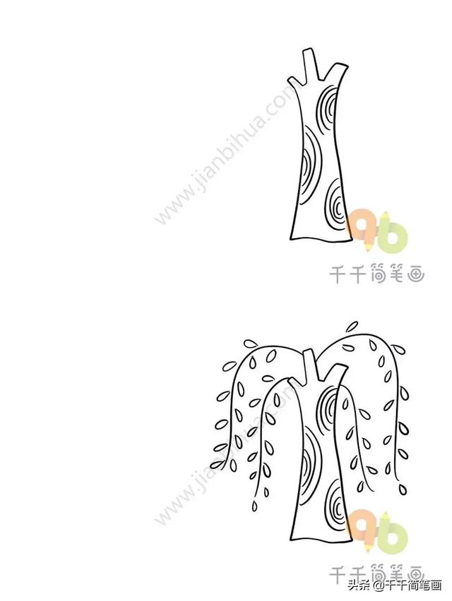 节日主题简笔画，元旦节简单简笔画教程