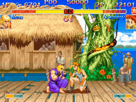 街霸四全人物超必杀合集，街霸昔日地位崇高的