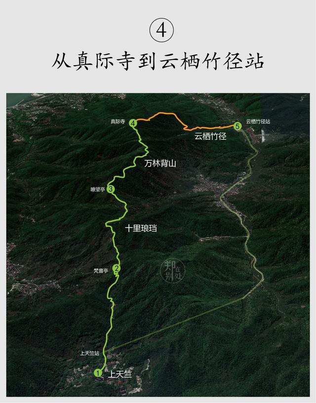 杭州最全登山路线图，可能是杭州最美登山路线之一