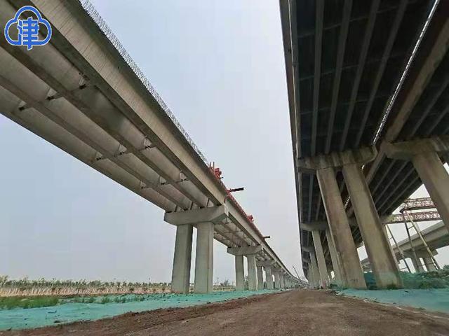 最新津港高速消息，唐津高速扩建海河大桥主体贯通