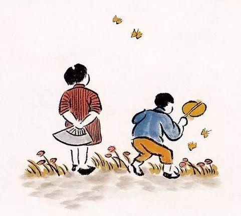 丰子恺漫画全集，丰子恺最著名的十幅漫画图（丰子恺100幅漫画处处是真）