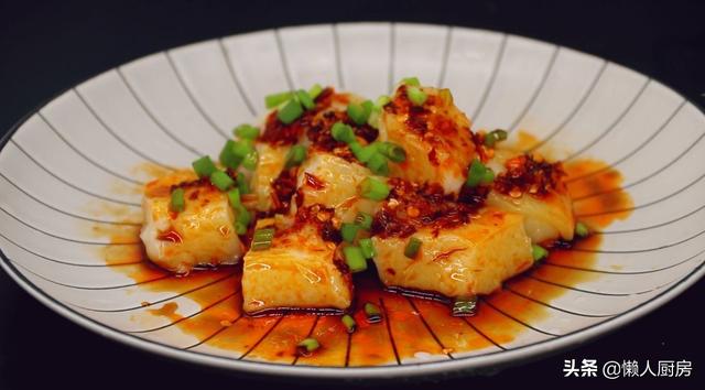 市場碰到此豆腐別手軟，簡單涼拌一下，真美味，有人根本沒吃過 熱愛美食 第18张