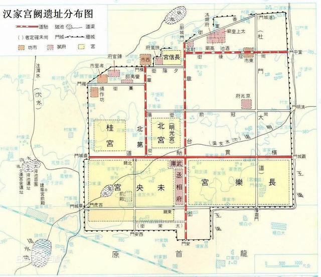 汉代宫殿内部，扬威享乐和祭祀