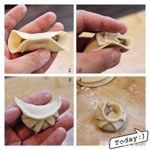 包饺子的花样包法新手简单，教你变着花样包饺子