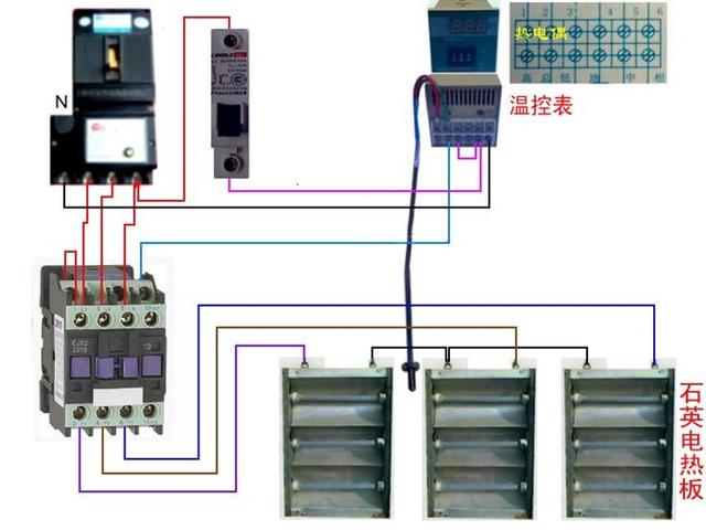 实物电工接线电路图大全简单，80多个电工实物接线图