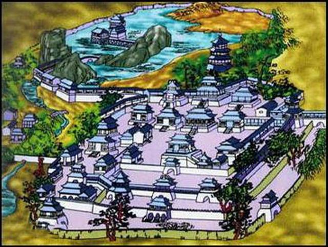 汉代宫殿内部，扬威享乐和祭祀