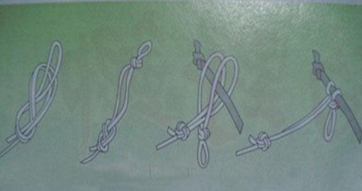 鱼线的绑法图解，鱼线打结方法图解