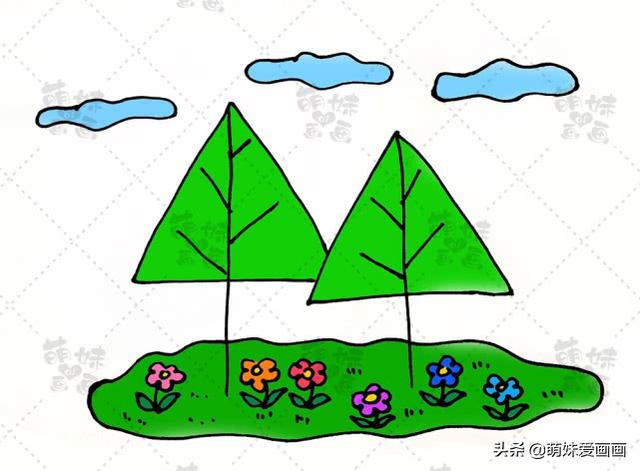 关于数字的小图案怎么画简笔画，数字简笔画，一边陪玩一边学习
