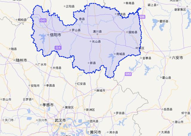 信阳市人口数据，信阳在河南，是否受到了冷落