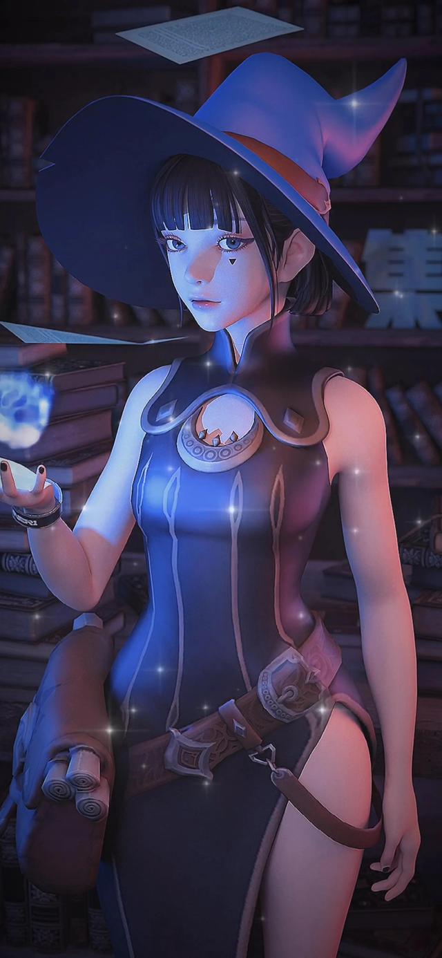 少女心暗色系壁纸，暗色系壁纸女王来袭