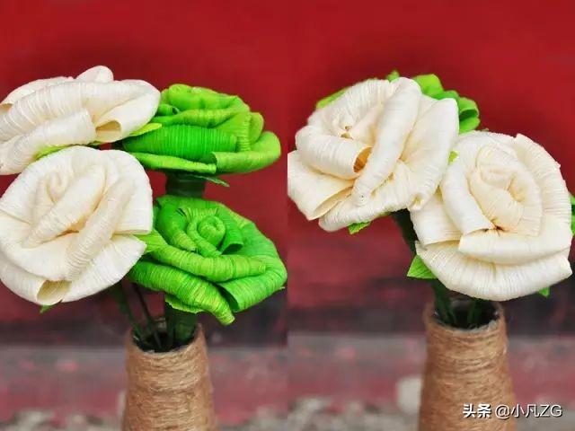 玉米皮制作手工作品，玉米皮的11种超燃手工创意