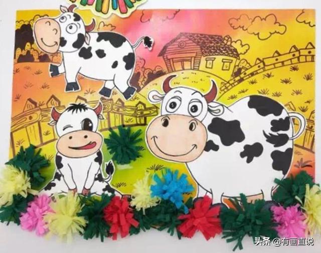 少儿画画图片大全，少儿绘画简单易学儿童画（28张~创意美术儿童范画,很值得初学者收藏）