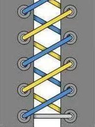 花式系鞋带教程，运动鞋简单的花式系鞋带方法（几十种鞋带花式系法）