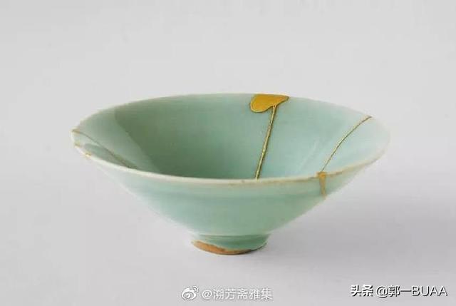 金缮修复工艺欣赏，残缺与修补残缺的艺术