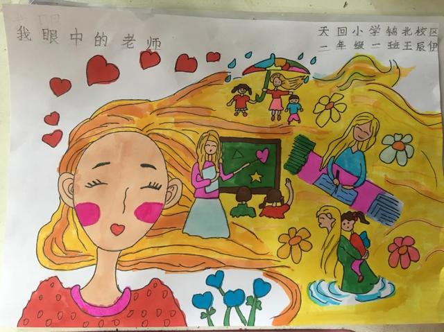 一些好看的儿童画适合小学生的，精选51张少儿美术素材范画