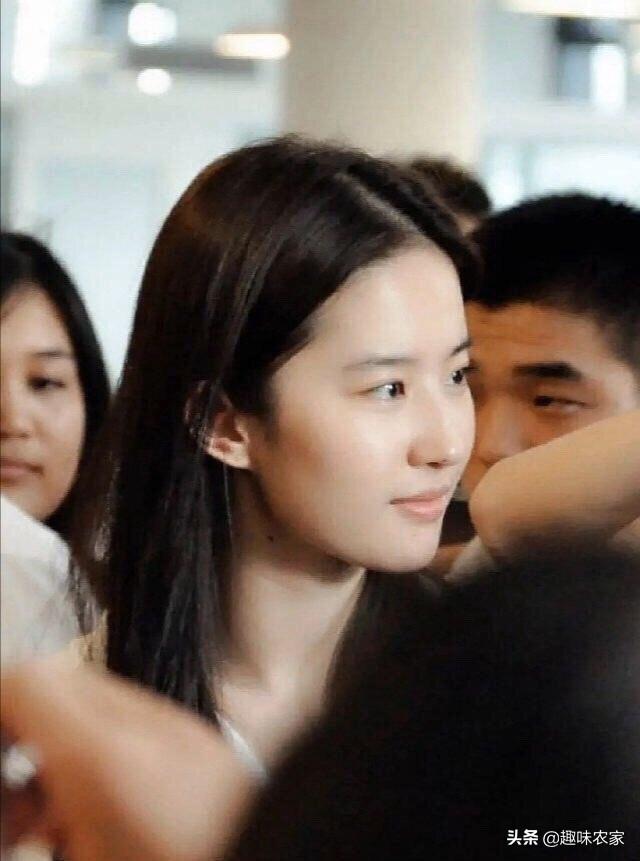 刘亦菲真正素颜照，刘亦菲素颜有多强