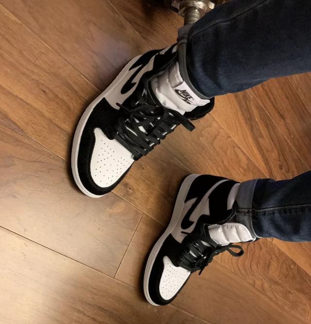 aj1黑白熊猫怎么辨别真假，aj1如何辨真伪