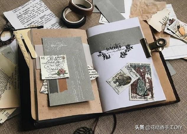 简单又好看的手帐diy，10组彩色简单易学的手帐排版设计~需要的转走吧
