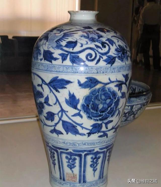 真品元青花瓷器底部特点，元青花瓷底足辨识