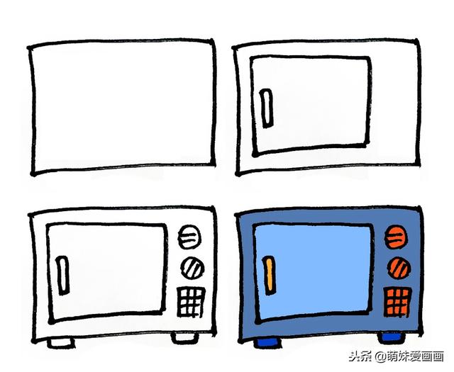 儿童简笔画餐具怎么画，几笔画出厨具简笔画全集