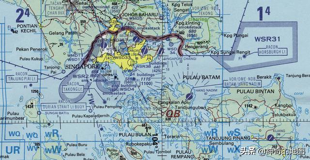 新加坡位置地图，新加坡附近的国家地图（新加坡和文莱地理百科）