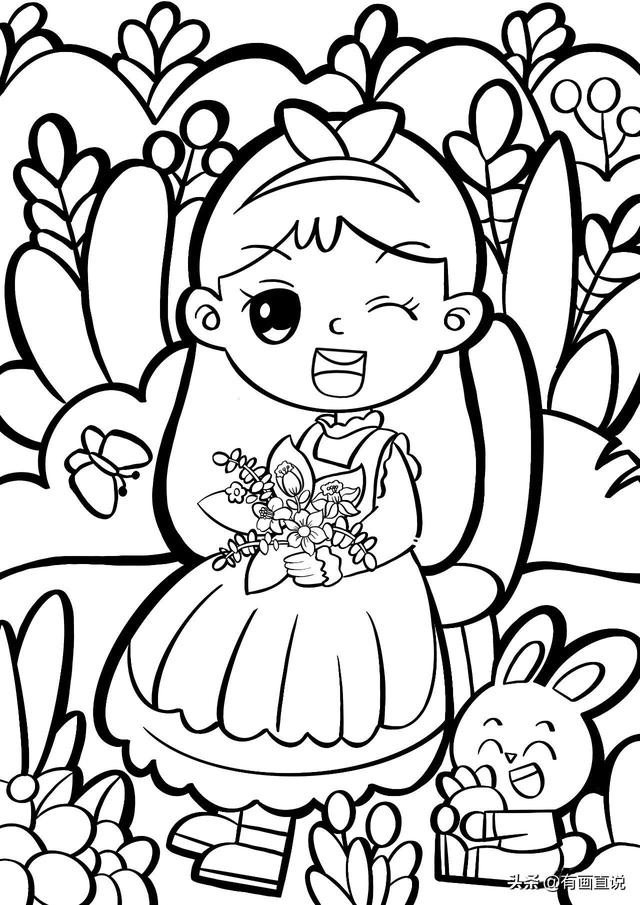 少儿画画图片大全，少儿绘画简单易学儿童画（28张~创意美术儿童范画,很值得初学者收藏）
