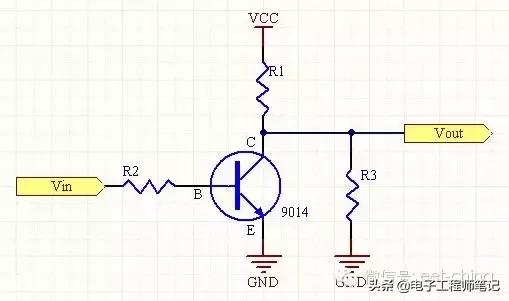 npn型3极管，npn型3极管的电路图符号