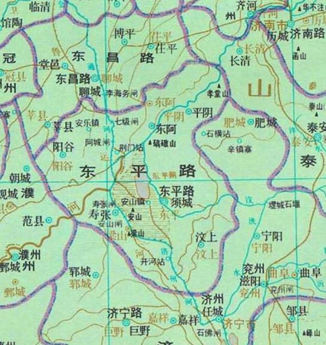 东平县撤县划区，东平州辖六县今何在