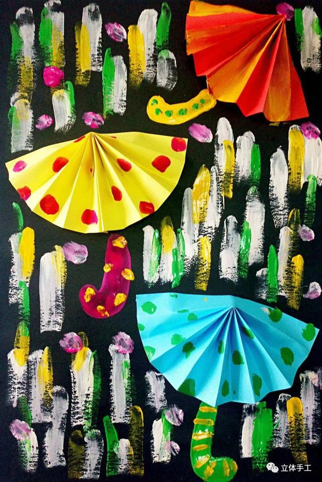 5款创意雨伞手工强势来袭，手工迷你雨伞简单又好看