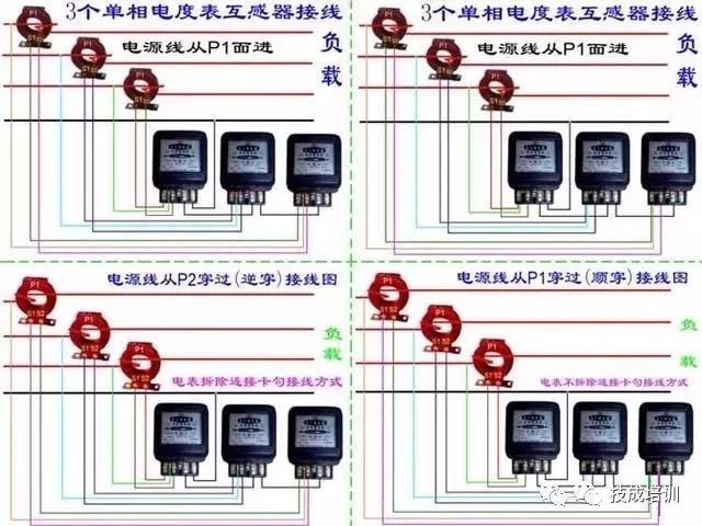 回路开关接线图，断路器接触器控制回路线路图（电工必备，电路图与接线图大全）