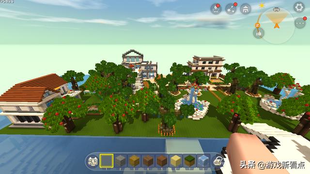 迷你世界生存二层大房子教程，双层生存别墅详细教学