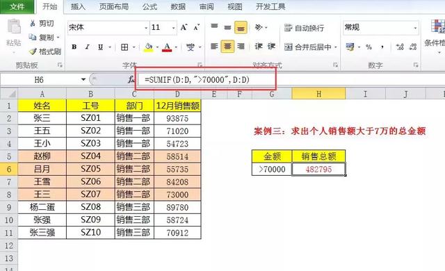 sumif和sumifs函数的区别，sumif函数与sumifs 的区别（条件求和还在用Sumif、Sumifs以及Sumproduct函数）